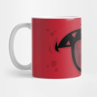 Evil Demon Mouth with Tongue Mug